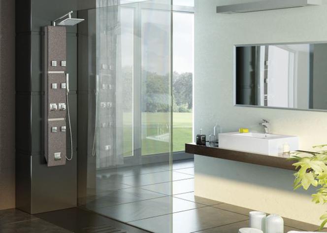 Panele prysznicowe - hydromasaż pod prysznicem