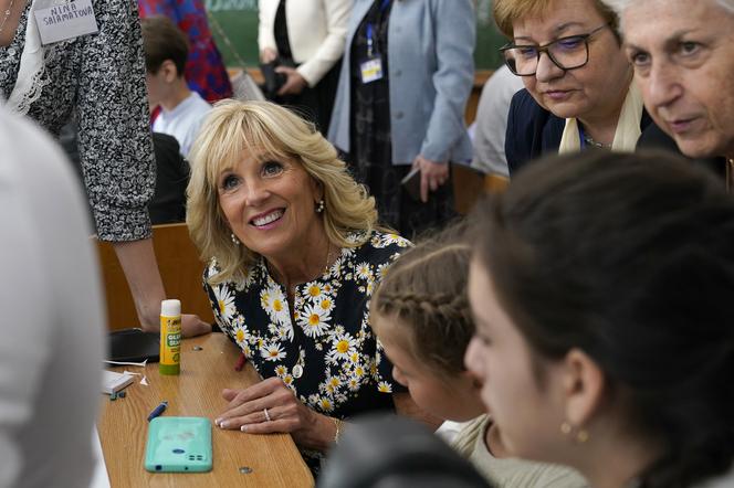 Pierwsza dama Jill Biden z wizytą w Rumunii