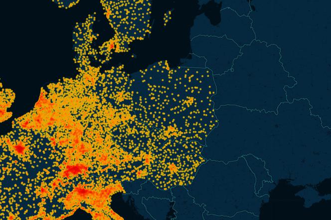 Kraków na mapie zdrady [MAPA]