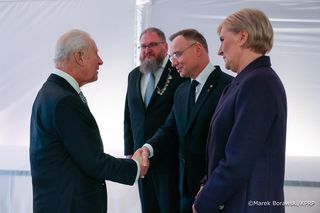 Andrzej Duda spotkał się z Karolem III