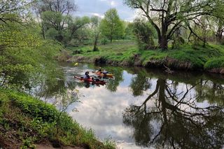 Grzegorz Uchański przepłynie kilkaset kilometrów kajakiem