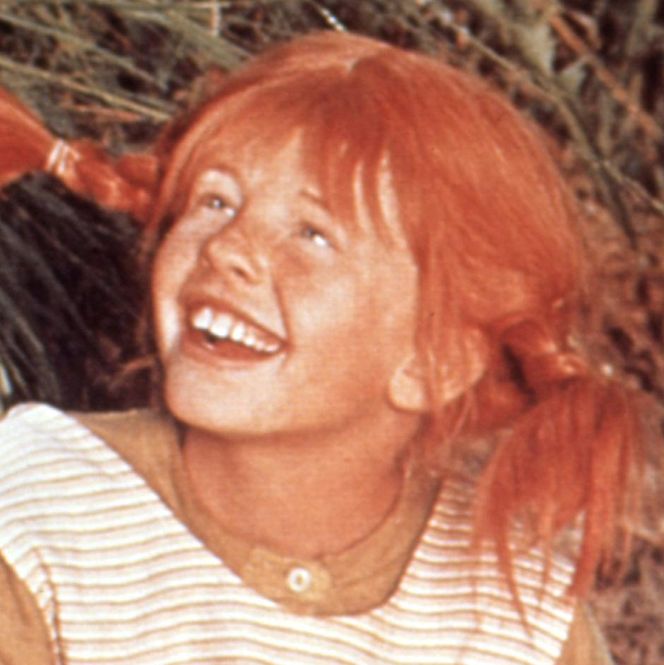 Inger Nilsson jako Pippi Pończoszanka