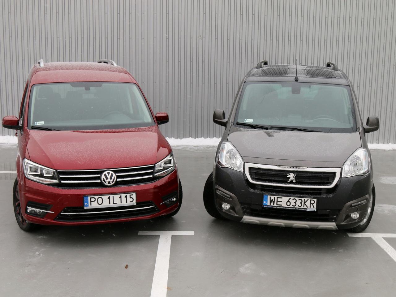 Test Peugeot Partner Tepee 1.6 Bluehdi Vs. Volkswagen Caddy Trendline 2.0 Tdi: Dwa Bogate Kombivany - Super Express - Wiadomości, Polityka, Sport