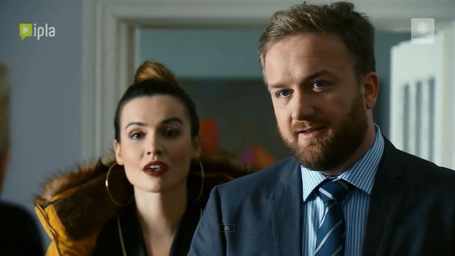 Przyjaciółki 5 sezon odc. 51. Paweł (Bartek Kasprzykowski), Natalia (Marta Żmuda Trzebiatowska)