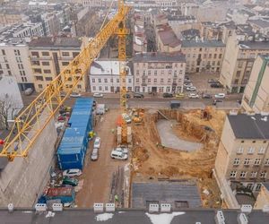 Ruszyły prace na budowie parkingów kubaturowych w śródmieściu Łodzi