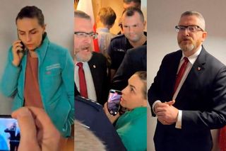 Grzegorz Braun wtargnął do szpitala. Prokuratura reaguje, Biejat domaga się działania