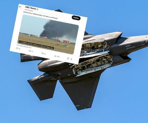 Kolejna katastrofa F-35! Myśliwiec USA runął na ziemię 