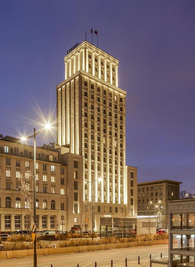 Pięciogwiazdkowy hotel "Warszawa" w dawnym budynku Prudential 