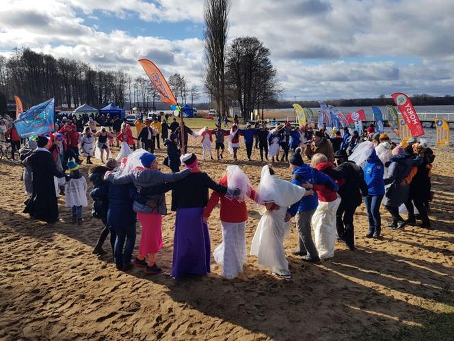 X Dadajowy Zlot Morsów w Rukławkach (Plaża Słoneczny Brzeg)