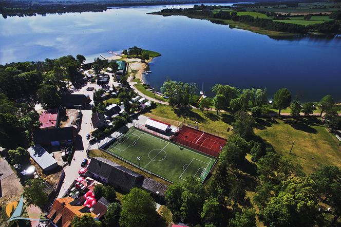 Jezioro w Powidzu zachwyca