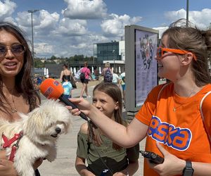 Wakacyjny patrol Eska Summer City na olsztyńskiej Plaży Miejskiej