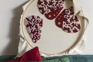 Z wizytą u Kasi z Kiki Kilim – dzieło na tamborku