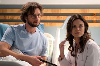 	M jak miłość odc. 1841. Kasia (Paulina Lasota), Mariusz (Mateusz Mosiewicz)