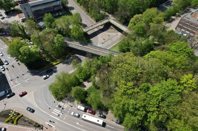 Wiadukt tramwajowy nad ul. Wrocławską w Bytomiu