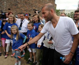 Zinedine Zidane na Pradze-Północ