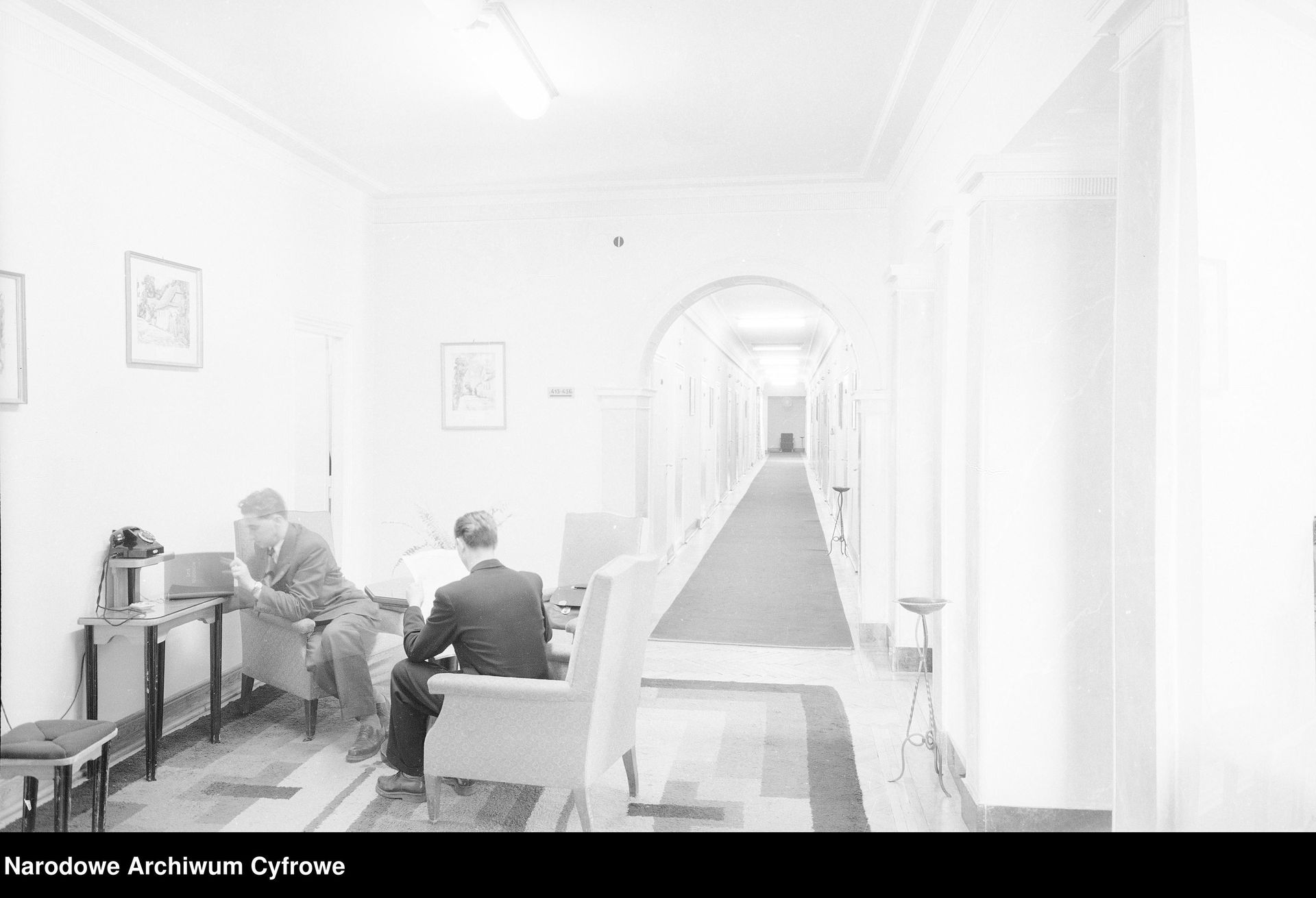 Hotel Warszawa w Prudentialu w latach 50.