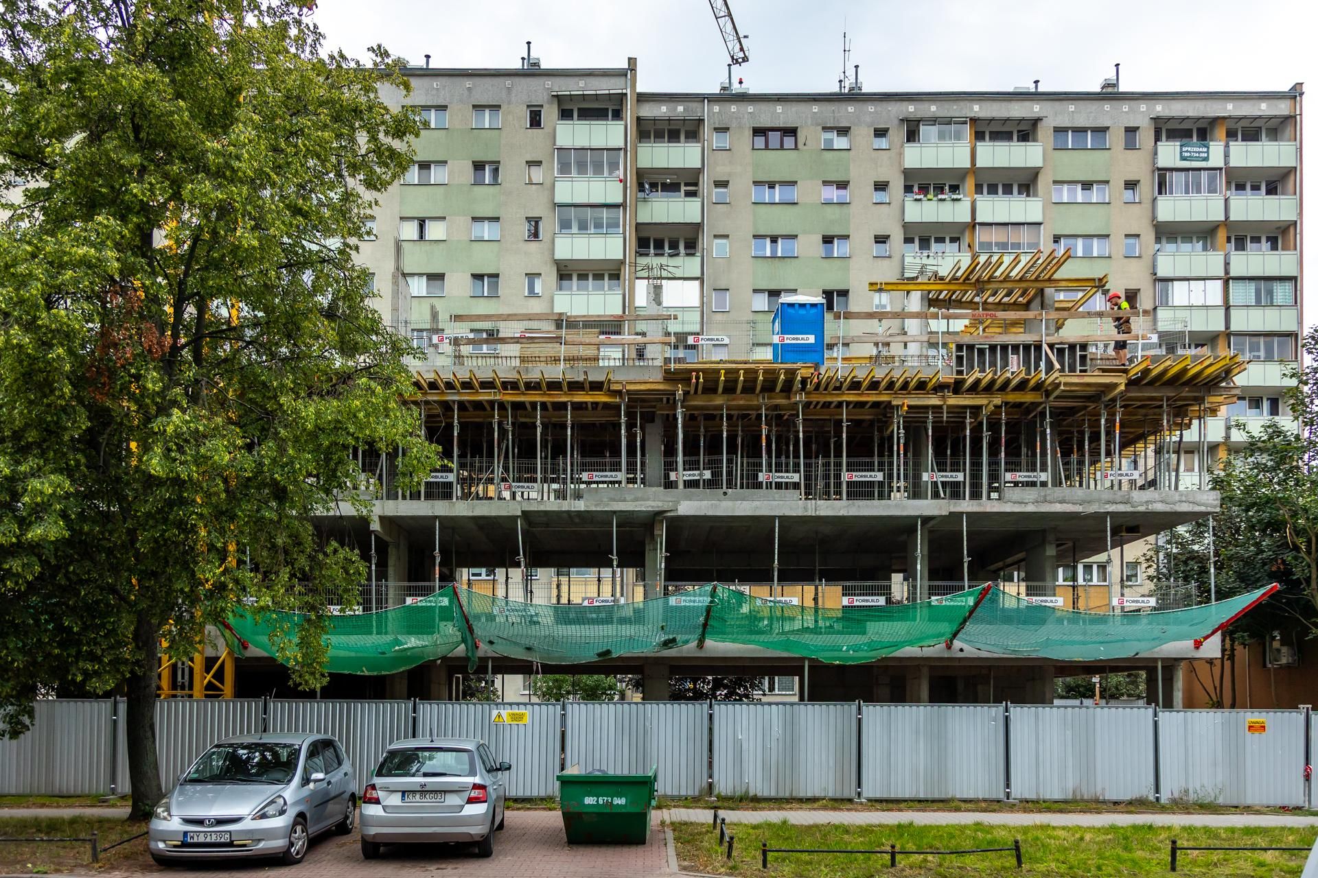 Inwestycja Wola Księcia Janusza w Warszawie w budowie