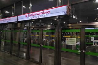 Warszawa: Pięć stacji metra zamkniętych