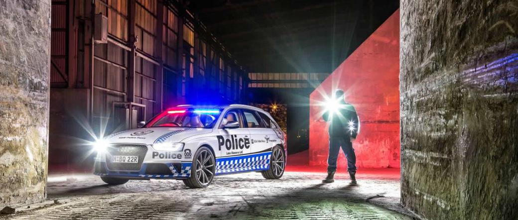 Audi RS4 Avant w służbie australijskiej policji