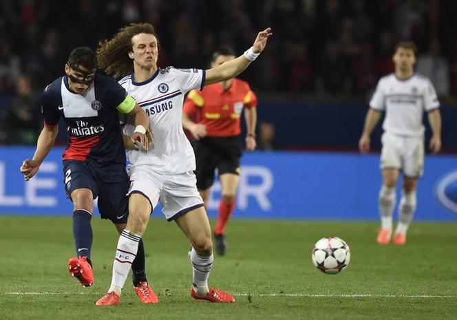 David Luiz, Thiago Silva. PSG - Chelsea