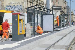 Nowe przystanki na skrzyżowaniu Zachodniej i Legionów w Łodzi