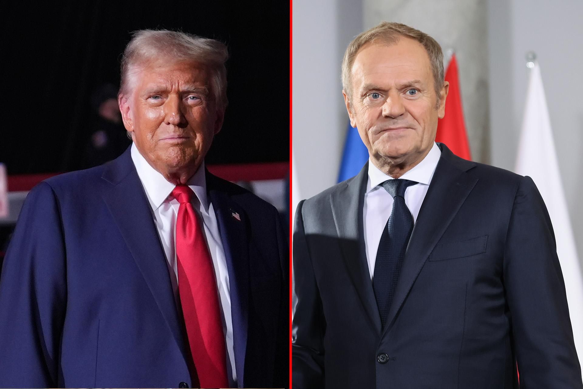 Donald Tusk reacted to the assassination effort  on Donald Trump. He wrote this in English