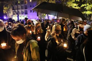 Protest kobiet w Warszawie