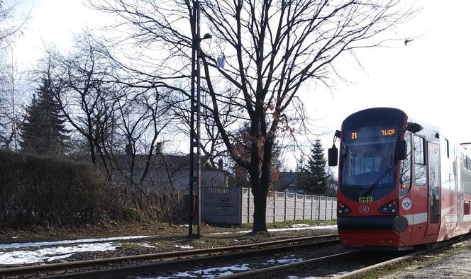 Remont torowiska na ulicy Kasprzaka w Dąbrowie Górniczej