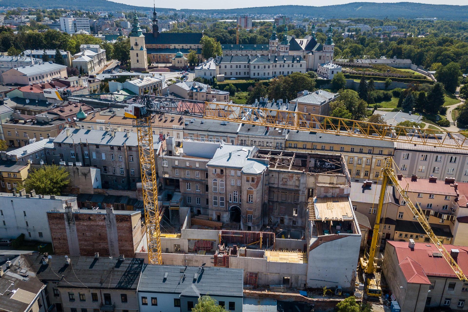 Przebudowa teatru Żeromskiego w Kielcach
