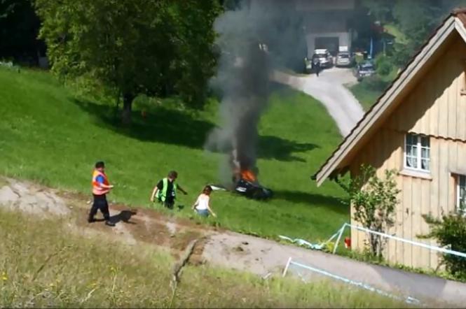 Richard Hammond - wypadek na planie Grand Tour