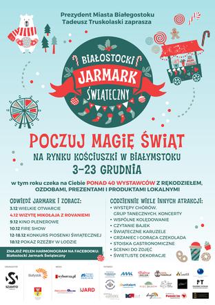 Jarmark Bożonarodzeniowy 2022 Białystok - PROGRAM
