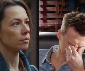 M jak miłość, odcinek 1859. Martyna (Magdalena Turczeniewicz), Jakub (Krzysztof Kwiatkowski)