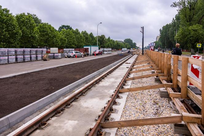 Budowa tramwaju do Wilanowa w Warszawie