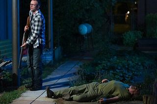 Pierwsza miłość, odcinek 3889: Śmiałek (Paweł Okoński), Mateusz (Lesław Żurek) 