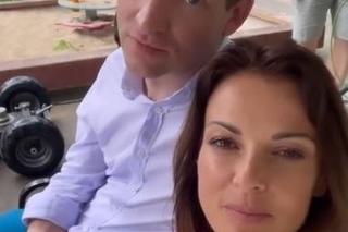 Barwy szczęścia nowy sezon na planie. Kasia (Katarzyna Glinka), Łukasz (Michał Rolnicki)