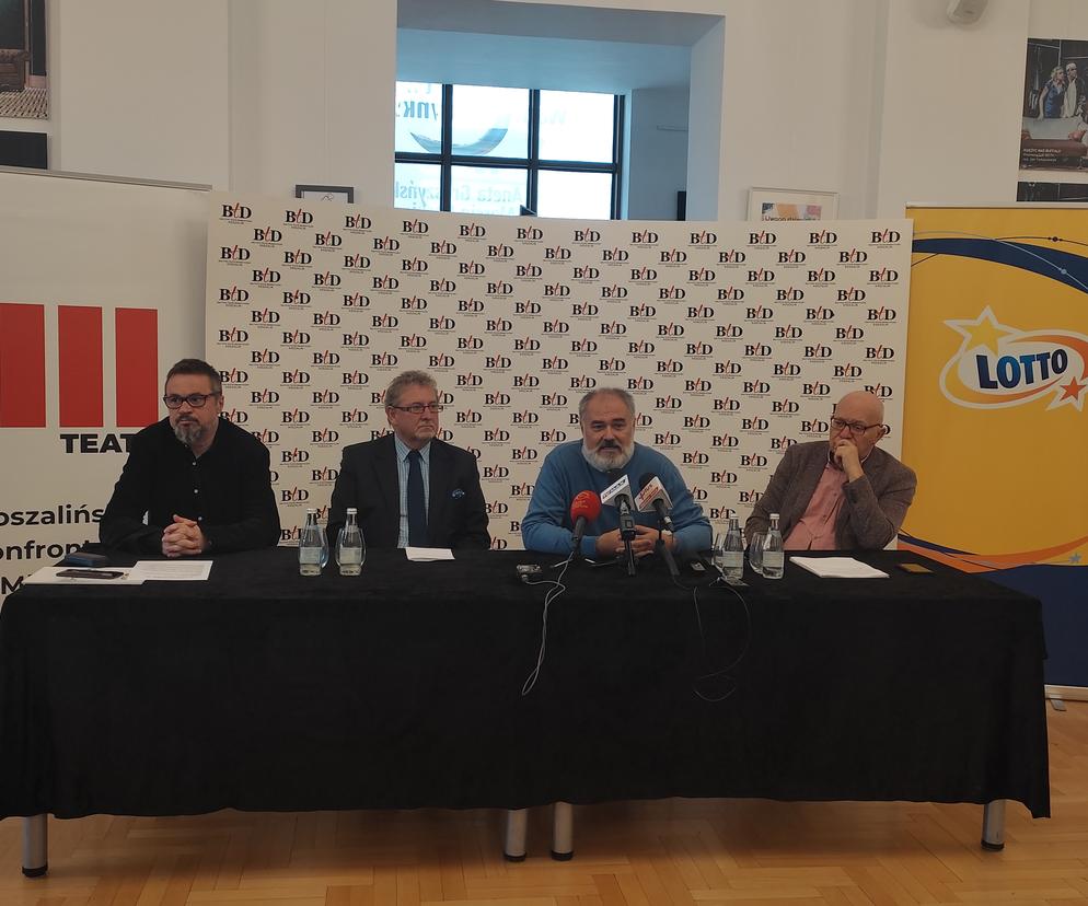 Konferencja zapowiadająca festiwal m-Teatr