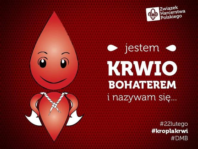 Siedleccy harcerze 22 lutego organizują akcję krwiodawstwa „Kropla Krwi na Dzień Myśli Braterskiej” 