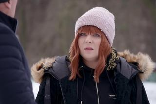 Pierwsza miłość odc. 3778. Dominika Porcz (Aneta Zając), Edward Stryjeński (Marek Siudym)