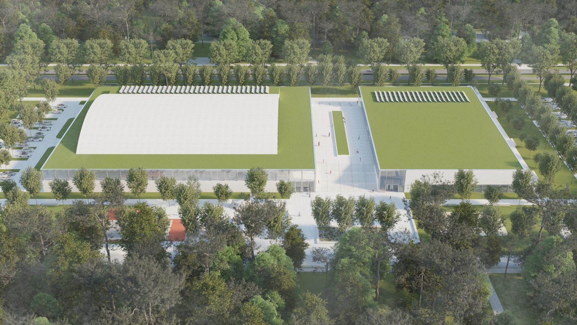 Hala lodowa w Oświęcimiu według Makowscy Mużacz