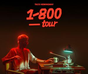 Taco Hemingway - koncerty 1-800-Tour. Gdzie i kiedy wystąpi raper w 2024?