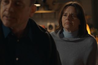 Barwy szczęścia odc. 3033. Wanda Halicka (Beata Fido), Robert Stefaniak (Paweł Ławrynowicz)