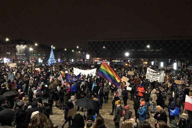Protest kobiet Kraków