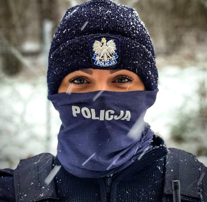 Policjantki na granicy polsko-białoruskiej