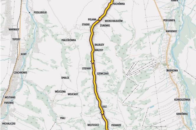 Trasa szóstego etapu Tour de Pologne 2022