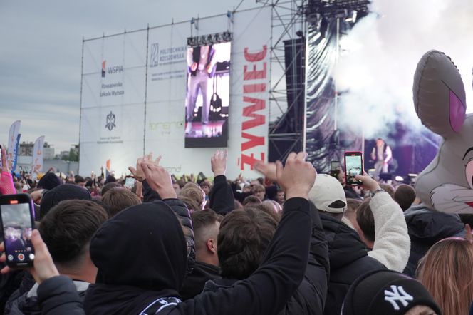 Tak wyglądał drugi dzień koncertów na Rzeszowskich Juwenaliach