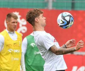 Trening piłkarskiej reprezentacji Polski