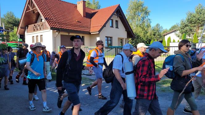 Wędrówka zakończona! Pierwsze grupy z woj. lubelskiego wchodzą już na Jasną Górę! 