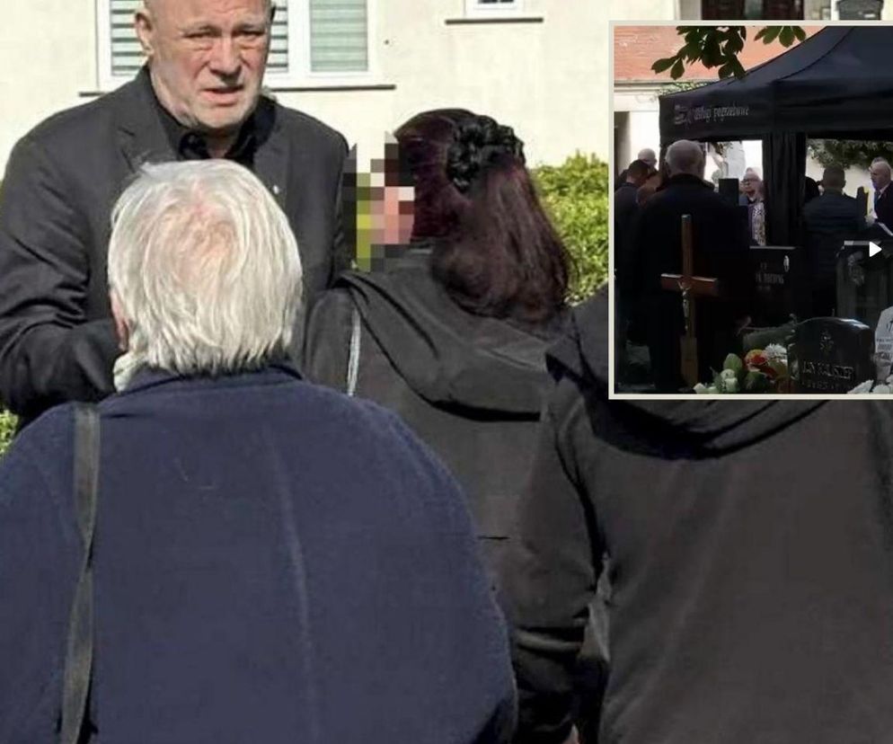Tak Ryszard Rynkowski przemówił nad grobem żony