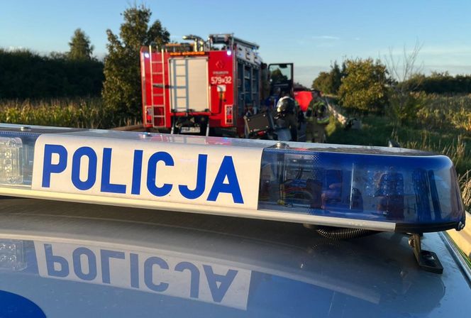 Śmiertelny wypadek motocyklisty