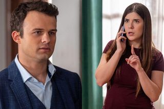 	Barwy szczęścia odc. 3059. Agata (Natalia Zambrzycka), Ignacy (Olaf Staszkiewicz)